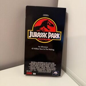 Jurassic Park VHS Movie 1993 Steven Spielberg PG-13 MCA Universal